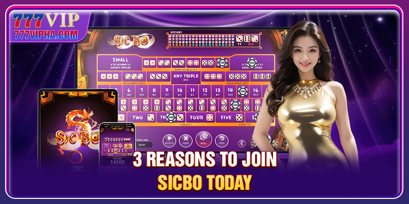 3 reasons to join Sicbo today